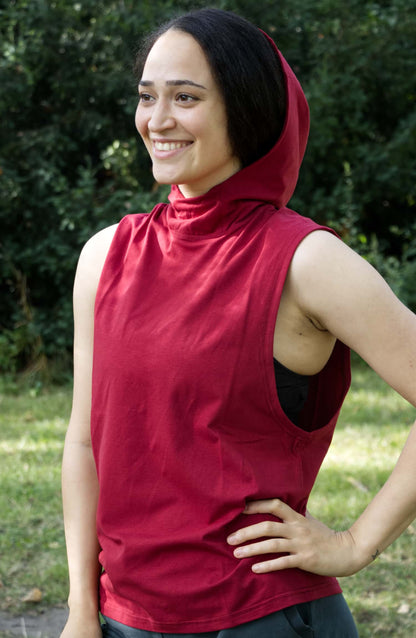 KYLE - Unisex Sleeveless Hoodie
